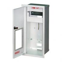 Шкаф для электросчетчика металлический на 6 модулей e.mbox.RW-1-P-Z/О вмонтированный IP30 RW-1-P-Z/O E.NEXT