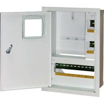 Шафа для електролічильника металева на 16 модулів e.mbox.stand.w.f1.16.z вмонтована IP30 s0100008 E.NEXT
