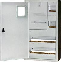 Шафа для електролічильника металева на 36 модулів e.mbox.stand.n.f3.36.z накладна IP30 s0100031 E.NEXT