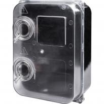 Шкаф для электросчетчика пластиковый на 8 модулей e.mbox.stand.plastic.n.f3.прозр. накладной IP54 s0110004 E.NEXT