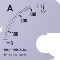 Шкала для амперметра e.meter72.a300.scale 300A s066005 E.NEXT