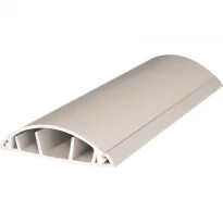 Короб для проводки пластиковый напольний серый e.trunking.arc.stand.m.60.15 60x15мм 2м s1033004 MUTLUSAN