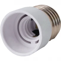 Патрон-перехідник E27-E14 пластиковий e.lamp.adapter.Е27/Е14.white 4A білий s9100021 E.NEXT