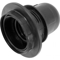 Патрон пластиковый Е27 с гайкой со стопором черный s9100044 ENEXT