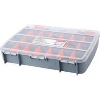 Органайзер-кейс пластиковый e.toolbox.05 серый 380x310x70мм t010008 E.NEXT