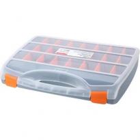 Органайзер-кейс пластиковый e.toolbox.06 серый 460x360x80мм t010009 E.NEXT