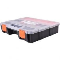 Органайзер-кейс пластиковый e.toolbox.17 черный 20x290x60мм t010017 E.NEXT