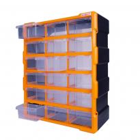 Органайзер пластиковий e.toolbox.pro.24 24" 18-секційний 381х157х475мм t011024 ENEXT