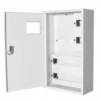 Шкаф для электросчетчика металлический ЯУР-3Н-36Э эк. под 3ф счетчик 36 модулей IP31 навесной 315x544x120мм серый ENEXT