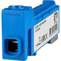 Розподільний блок EDBC-1x25-13x2,5/N 63A 1 полюс 1 вхід 13 виходів синій 001102447 ETI