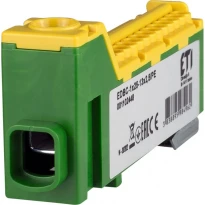 Розподільний клемний блок EDBC-1x25-13x2,5/PE 63A 1 полюс 1 вхід 13 виходів зелений+жовтий 001102448 ETI