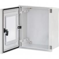 Шкаф полиэстеровый EPC-W 30-25-14 IP66 250х300х140мм дверца с окном серый 001102608 ЕТІ