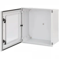 Шкаф полиэстеровый EPC-W 40-40-20 IP66 400х400х200мм дверца с окном серый 001102610 ЕТІ