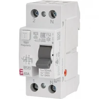 УЗО EFI-P2 AC 63/0.03 63A 30mA 10kA тип AC 1 полюс+N 002061213 ETI