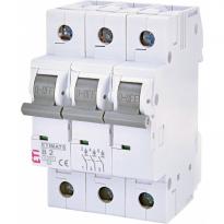 Автоматичний вимикач 2A 6kA 3 полюси тип B ETIMAT 6 3p B2 002115510 ETI