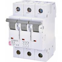 Автоматичний вимикач 4A 6kA 3 полюси тип B ETIMAT 6 3p B4 002115511 ETI