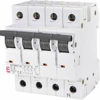 Автоматичний вимикач 2A 10kA 3 полюси+N тип C ETIMAT 10 3p+N C2 002136708 ETI