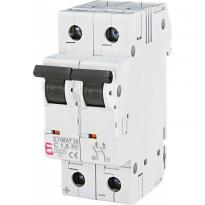 Автоматичний вимикач 1,6A 6kA 2 полюси тип C ETIMAT 10-DC 2p C1,6 002138707 ETI