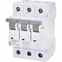 Автоматичний вимикач 16A 6kA 3 полюси тип C ETIMAT 6 3p C16 002145516 ETI