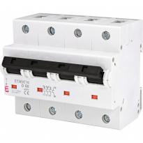 Автоматичний вимикач 80A 20kA 3 полюси+N тип D ETIMAT 10 3p+N D80 002156731 ETI