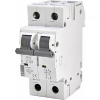 Автоматический выключатель 63A 4,5kA 2 полюса тип C ST 68 2p C63 002186322 ETI
