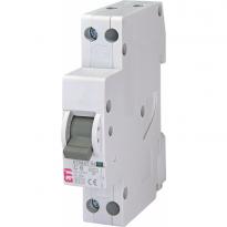 Автоматический выключатель 6A 6kA 1 полюс+N тип C ETIMAT 1N 1p+N C6 002191121 ETI