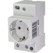 Розетка  на DIN-рейку t-2P+Z Schuko P 16A 002414020 ETI