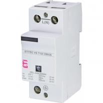Пристрій захисту від імпульсної перенапруги ETITEC VS T12 255/25 1+0 RC 30kA 1 полюс 002442932 ETI