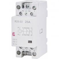 Контактор безшумний R 25-22 4 полюси 25A AC 230V 2NO+2NC 002462340 ETI