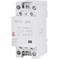 Контактор бесшумный R 25-22 4 полюса 25A AC 230V 2NO+2NC 002462340 ETI