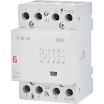 Пускатель (контактор) бесшумный R 40-40 4 полюса 40A AC 24V 4NO 002463411 ETI