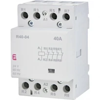 Электромагнитный контактор бесшумный R 40-04 4 полюса 40A AC 24V 4NC 002463441 ETI