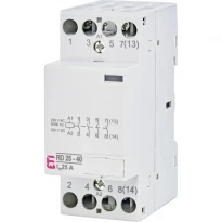 Контактор бесшумный RD 25-40 4 полюса 25A AC/DC 230V 4NO 002464010 ETI