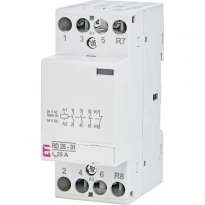 Контактор бесшумный RD 25-31 4 полюса 25A AC/DC 24V 3NO+1NC 002464013 ETI