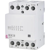 Электромагнитный контактор бесшумный RD 40-40 4 полюса 40A AC/DC 230V 4NO 002464018 ETI