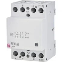 Контактор бесшумный RD 63-40 4 полюса 63A AC/DC 24V 4NO 002464027 ETI