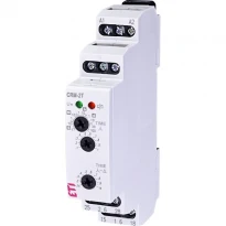 Реле времени CRM-2T 230V пуска двигателя AC230V 2 канала на DIN рейку 002470086 ETI