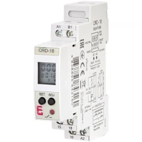 Реле времени CRD-18 многофункциональное AC/DC24-240V 1 канал на DIN рейку 002471558 ETI