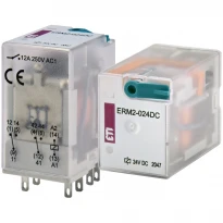 Промежуточное реле ERM2-024DC 2 контакта 24V 12A 002473000 ETI