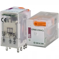 Реле промежуточное ERM2-230ACL 2 контакта 230V 12A 002473005 ETI