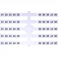 Маркировочная табличка EO3 21-30 белая 003901756 ETI