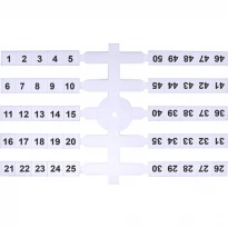 Маркировочная табличка EO3 1-50 белая 003901772 ETI