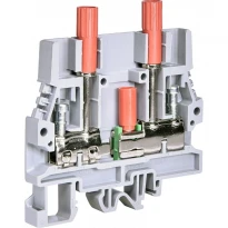 Фазная клемма наборная ESC-SCB.6/DD 6мм.кв серая 003903221 ETI