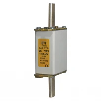 Предохранитель плавкий ножевой NH1 gPV 160A/750V DC 20kA для защиты солнечных панелей 004110307 ETI