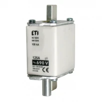 Предохранитель плавкий ножевой NH00/K gG 125A/690V 100kA 004111186 ETI