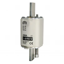 Предохранитель плавкий ножевой NH1/K gG 250A/690V 100kA 004113347 ETI