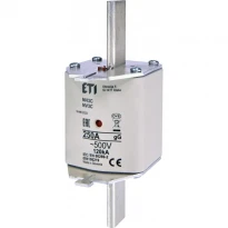 Предохранитель плавкий ножевой NH3C gG 250A/500V 120kA 004186219 ETI