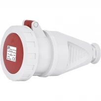 Розетка силова кабельна ESH 1643 16A 3P+PE IP67 червона 004482007 ETI