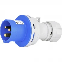 Силовая вилка кабельная EV 1632 16A 2P+PE IP44 синяя 004482016 ETI