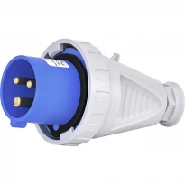 Силовая вилка кабельная EVH 1632 16A 2P+PE IP67 синяя 004482024 ETI